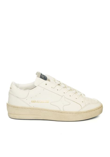 White 4055 slam sneaker AMA BRAND DELUXE | 4055SLAM-BIANCO